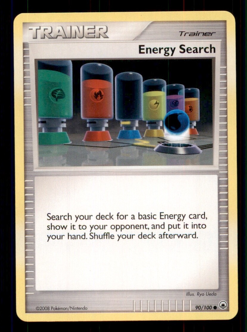 Pokemon Card Energy Search Mysterious Treasures 90/100 EXCELLENT Non-Holo TCG!!!