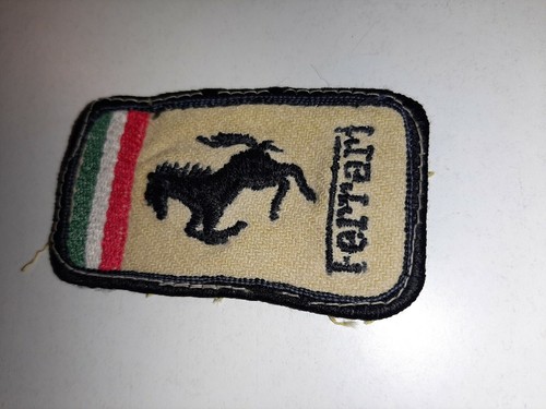 FERRARI , OLD PATCH COVERALL ( USED ) REMOVED - Picture 4 of 4