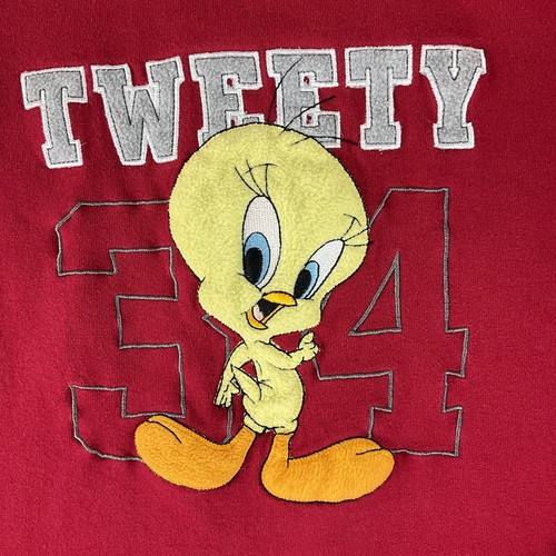 Tweety Bird Warner Bros Studio Looney Tunes Sweatshirt Womens 1X Jerry Leigh - Picture 4 of 9