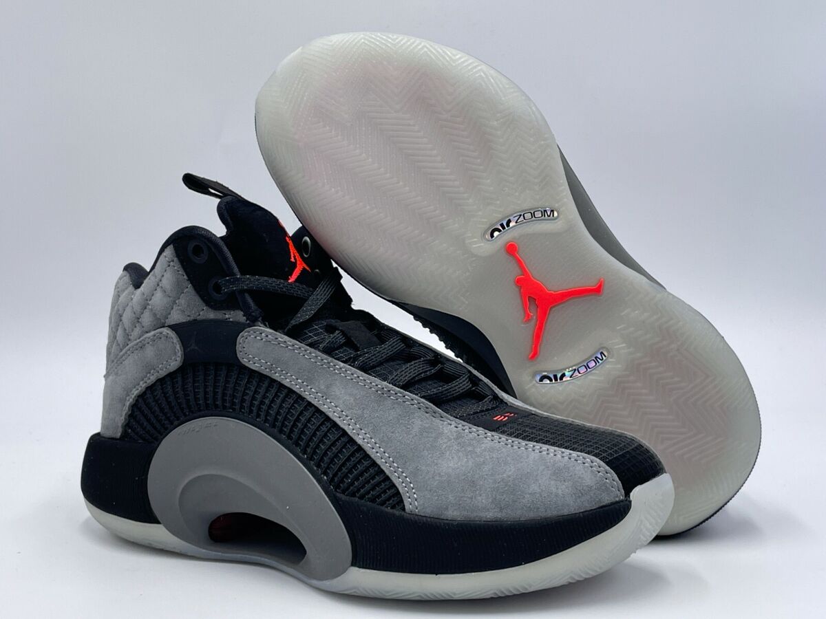 NIKE AIR JORDAN XXXV AS SMOKE GREY/BRIGHT CRIMSON [DJ6166 NIKE AIR JORDAN XXXV AS SMOKE GREY/BRIGHT CRIMSON [DJ6166
