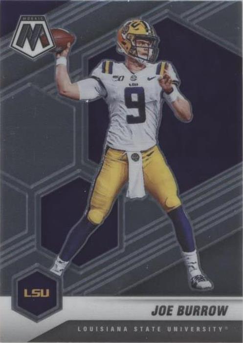 2022 Panini Mosaic Draft Picks Joe Burrow #53 - 1 of 2