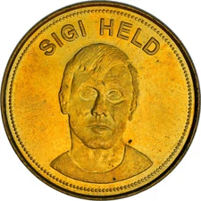 [#181880] Germany, Token, Shell, Traum-Elf, Football, Sigi Held, 1969, MS(64)