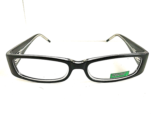 Nuevo marco de gafas para mujer UNITED COLORS OF BENETTON BE 177-02 B01 negro 52 mm - Imagen 2 de 11