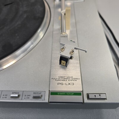 Sony PS-LX3 Direct Drive FullyAutomatic Turntable Record