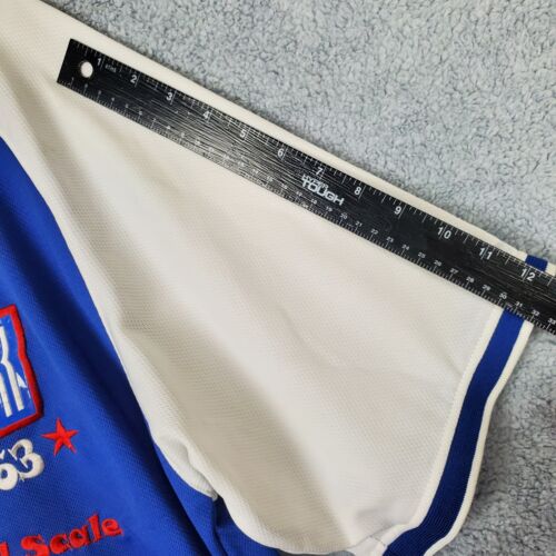 Camiseta Top De Colección Harlem Globetrotters Talla XL Azul Color Block Bordada Nueva York - Imagen 4 de 12