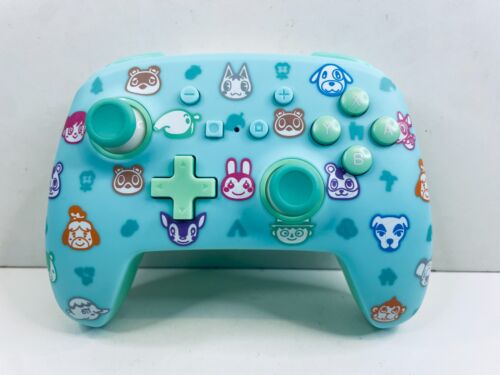 PowerA Nintendo Switch Animal Crossing Controller Mic Wired USB - Fast Post - Foto 2 di 5