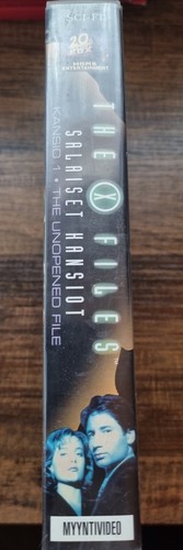 VHS The X Files Salaiset Kansiot Kansio 1: The Unopened File (1996) Neu & OVP - Picture 3 of 8