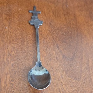 Holland Benelux Souvenir Spoon Windmill "Open Standeromolen"