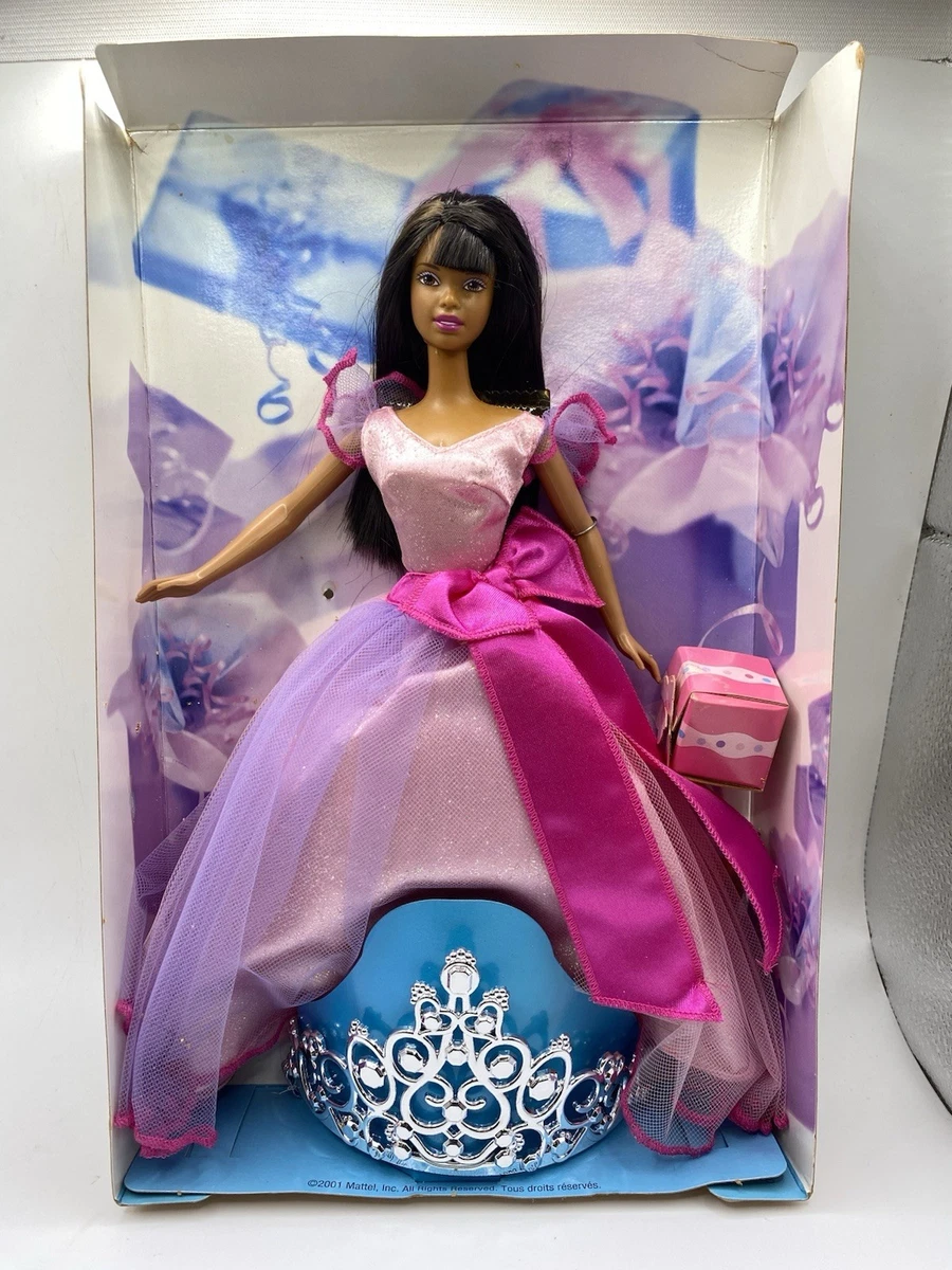 Mattel Barbie 2001 Year Manufactured Happy Birthday Barbie Dolls