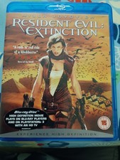 Resident Evil Extinction BLU RAY Starring Milla Jovovich