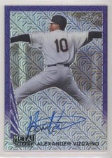 2021 Leaf Metal Draft 1990 Purple Mojo 5/7 Alexander Vizcaino #LA-AV2 Auto 1u6