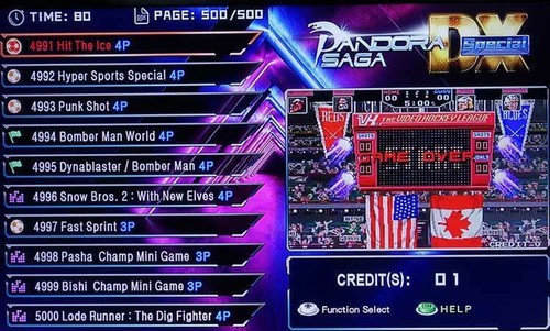Pandora box SAGA DX Special 5000 in 1 Arcade JAMMA kit HDMI VGA CRT - Picture 5 of 7