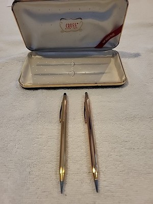 Cross Pencils Gold 1-12k, 1-14k Filled, Plus Case, (1240)