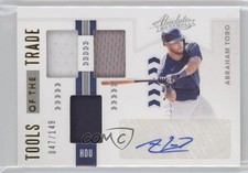 2020 Absolute Tools of the Trade 3 Swatch Signatures /149 Abraham Toro Auto 0eq8