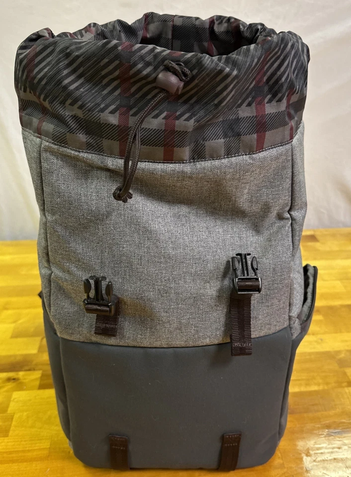 Manfrotto Travel Camera BAG Backpack Windsor Explorer Laptop for DSLR - Gray VGC - Image 4 of 4