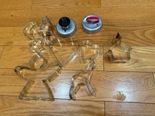 Lot of 10 - Vintage Metal Cookie and Biscuit Cutters, Misc. Seasons  Shapes