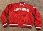 Vintage Cincinnati Reds Satin Starter Jacket - Officially Licensed Xl Mlb
