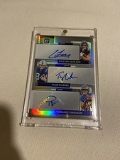 2025 Donruss Optic Colston Loveland Terrance Ferguson Tyler Warren RC Auto #/35