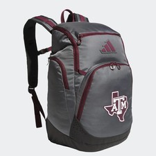 adidas Gray Texas A&M Aggies 5-Star Team 2 Ba...