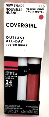 Covergirl Outlast All Day Lip Color .13oz 920 Medium Cool Liquid Lipstick Makeup