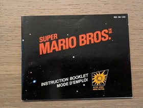 Super Mario Bros. (Nintendo NES, 1985) - With Manual