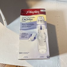 New Playtex Drop-Ins Bottle Liners, 8oz - 100 Count