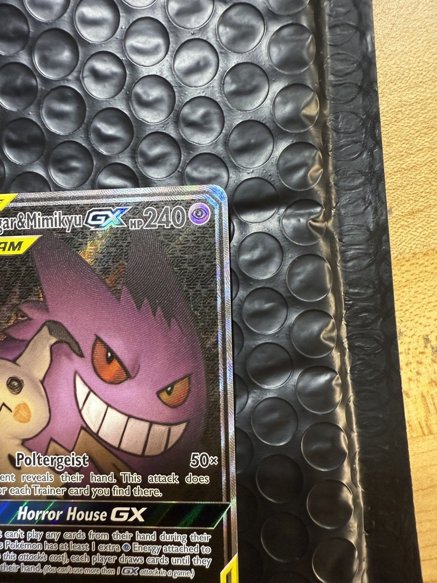Gengar & Mimikyu GX (Alternate Full Art) 165/181 Sm-Team Up