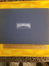 Vilbrequin Navy Signature Box Empty- Not Collapsible