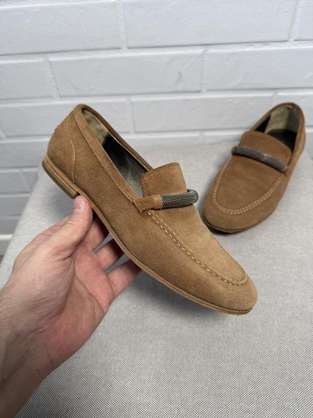 Women Brunello Cucinelli Heels Brown Suede 38