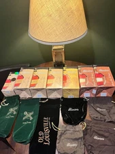 Empty Bourbon Bottles EHT, Elijah Craig, Blantons, Weller, Wild Turkey, Ect.