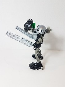 Lego Bionicle Onua Nuva 8566 Complete Set 2002 Manual Instructions Vintage Black