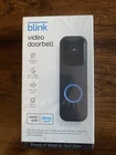 Blink Smart Wi-Fi Video Doorbell Wired/Battery with 2 Way Audio with Alexa Black