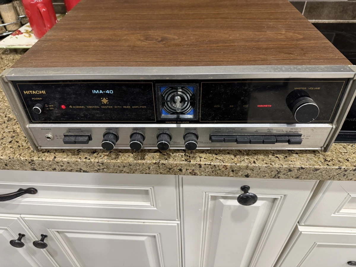 Ampli Tuner Stéréo Hitachi SR-6100 – Made In Japan 1989 – Occasion