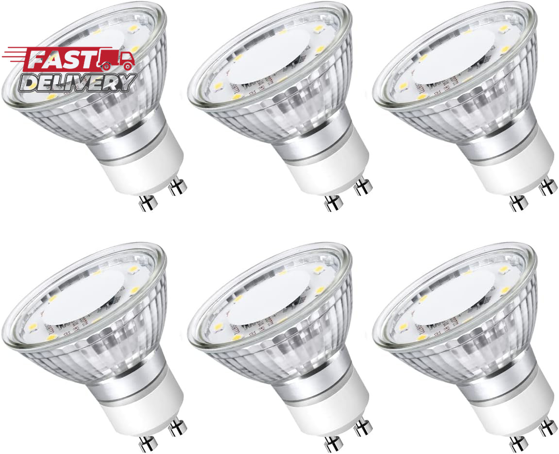 Lepro Non-Dimmable GU10 LED Light Bulbs, 5000K Daylight Whit