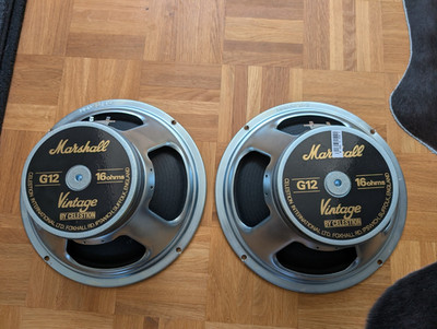 !kein V30! Marshall G12 Vintage By Celestion-Speaker, 12'', 16Ohm, 70W, UK
