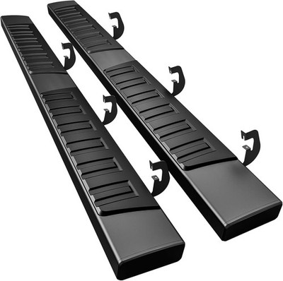 Running Boards For 2007-18 Silverado 1500 Double/Extended Cab 6'' Side Steps Bar