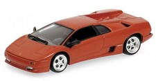 Lamborghini Diablo red diecast model car 400103570 Minichamps 1/43