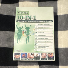 10-in-1 Advanced Nano Microneedle Patch, Gree...