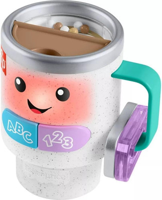 Fisher-Price Laugh & Learn Musical Coffee Mug Toy for Infants 6+ Months