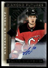 2021-22 UD Black Diamond Futures Alexander Holtz RC Auto /99 #BDF-AH