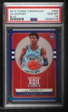 2019 Chronicles Hometown Heroes Optic Prizm Blue /99 Ja Morant #550 PSA 10 0f67