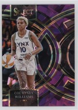 2024 Select WNBA Premier Level Purple Ice Prizm /149 Courtney Williams #163 1j87