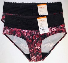 Warner's No Pinching No Problems Hipster Panty 5609J Water Garden 5/S Set 2