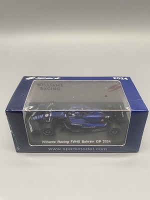 Sparky F1 1:64 Williams Racing FW46 Alex Albon Bahrain GP 2024 Y377