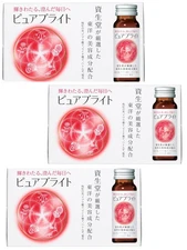 Shiseido Pure Bright Drink 10 bottles x 3 boxes (30 bottles) From Japan Fedex