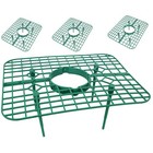 4pcs Erdbeerhalter Erdbeer -Pflanzhalterungshalter Pflanzenklettern Racks