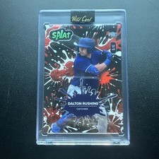 2024 Wild Card Splat Baseball Pre Rookie Card PRC /6 - Daulton Rushing