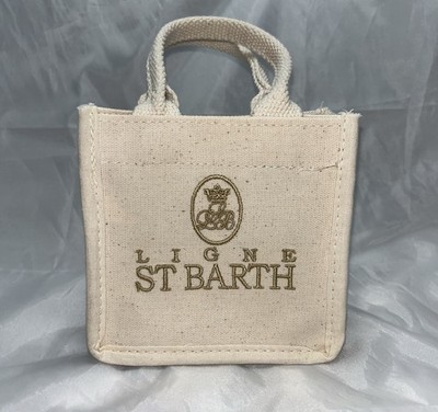 LIGNE St Barth 100% Cotton Mini Tote Bag 5 