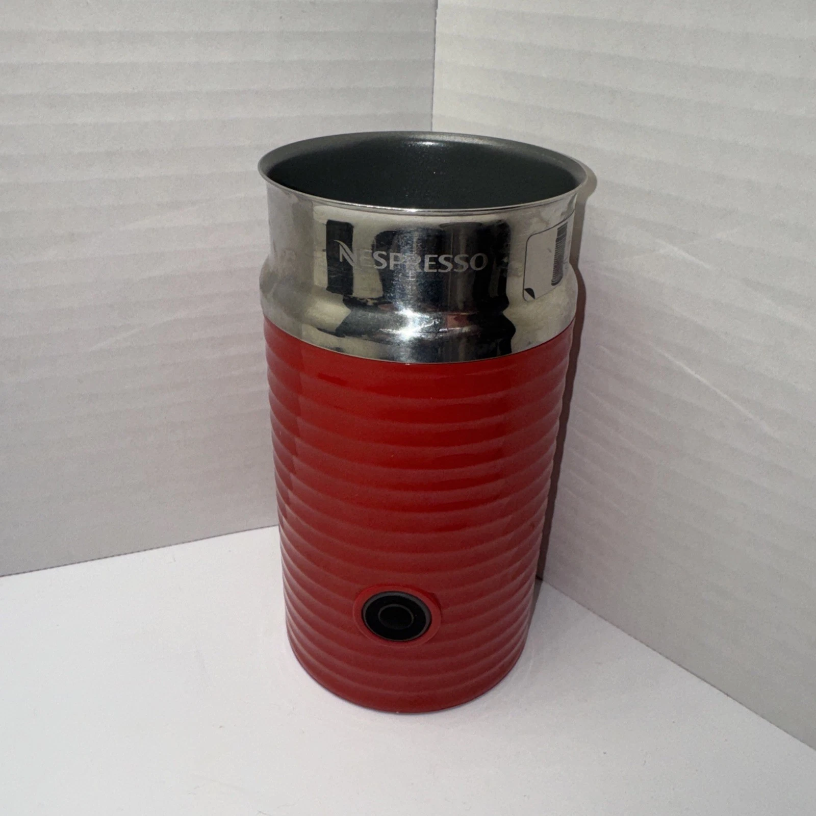 Replacement Nespresso Aeroccino 3 Milk Frother & Whisk Red 3694 No Lid No Base