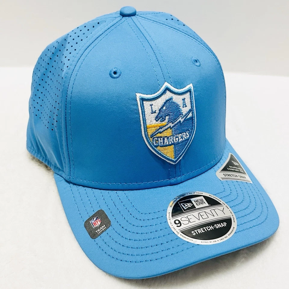 New Era Los Angeles Chargers Performance 9SEVENTY Stretch Snap Hat Adjustable - Image 3 of 4